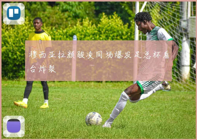 穆西亚拉颜骏凌同场爆发足总杯看台炸裂
