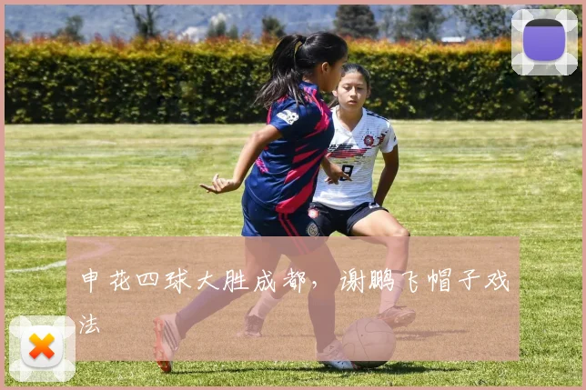 申花四球大胜成都，谢鹏飞帽子戏法
